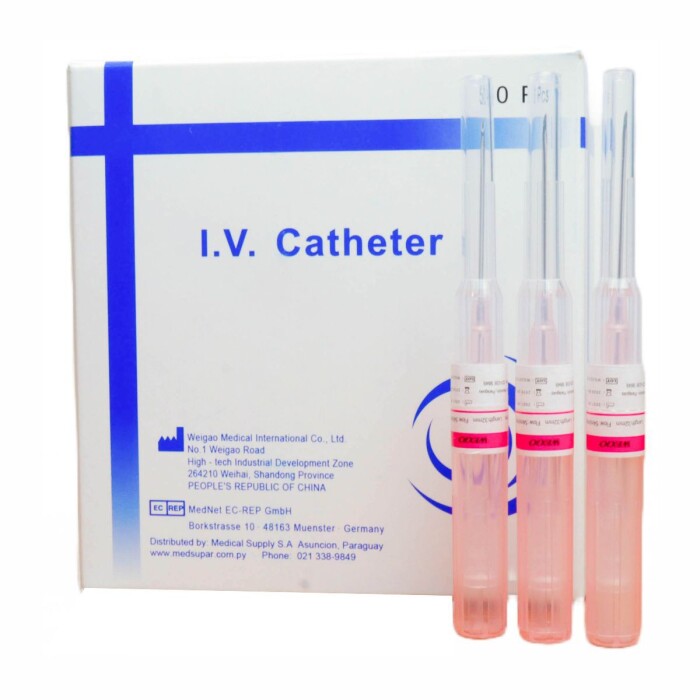 CATETER I.V. N° 20 ROSADO (MEDSUPAR) BLI única