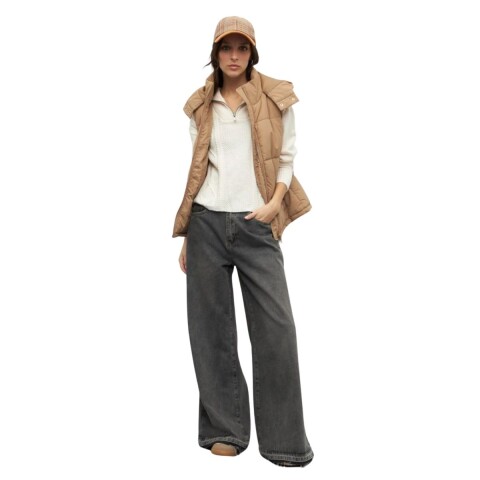 CHALECO MARLIE XS-XL TOSTADO