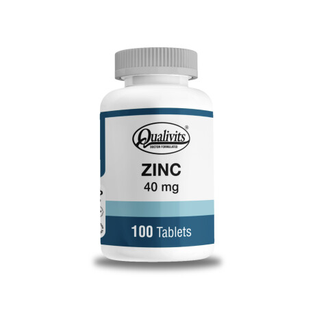 Zinc 40 mg 100caps Qualivits Zinc 40 mg 100caps Qualivits