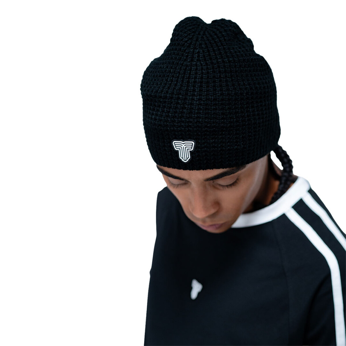 Gorro TIFFOSI Lana Panal - Negro 
