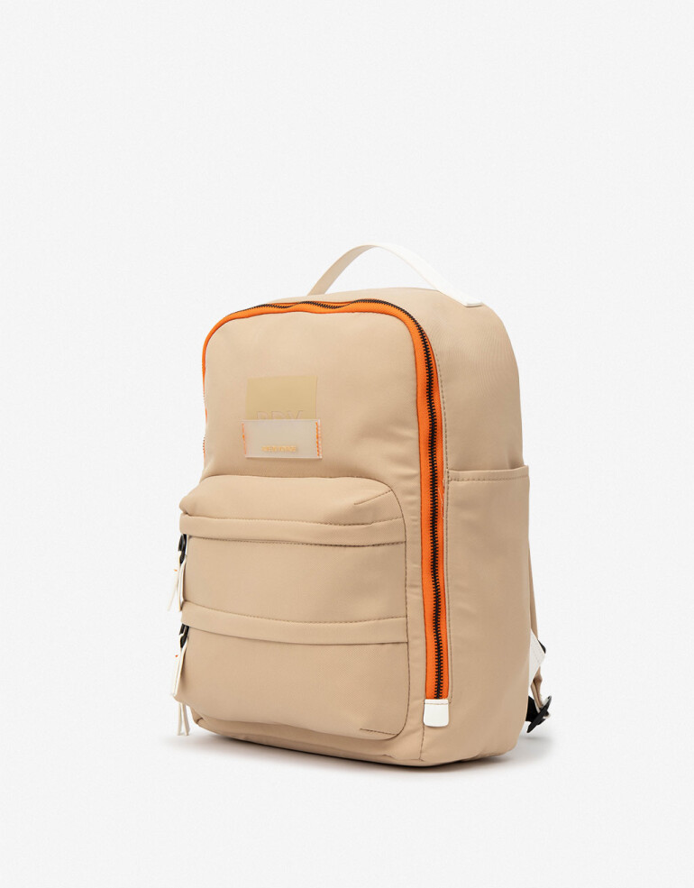 Mochilas Urbanas Mochila Rue Du Voyage - Marron Beige