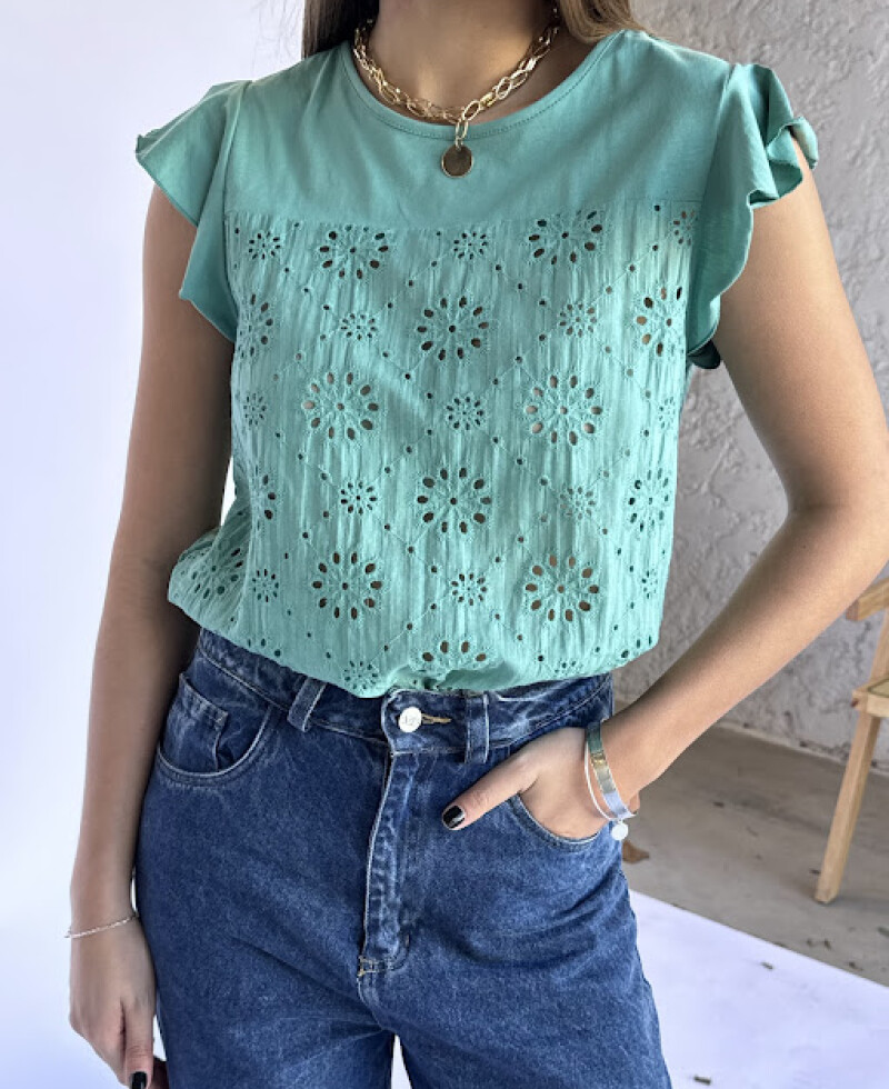 Blusa Amelie verde