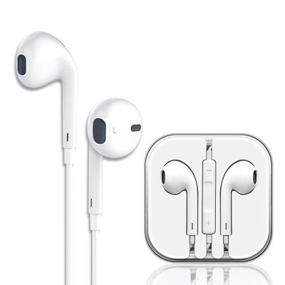 Auriculares clasicos manos libres blanco Auriculares clasicos manos libres blanco