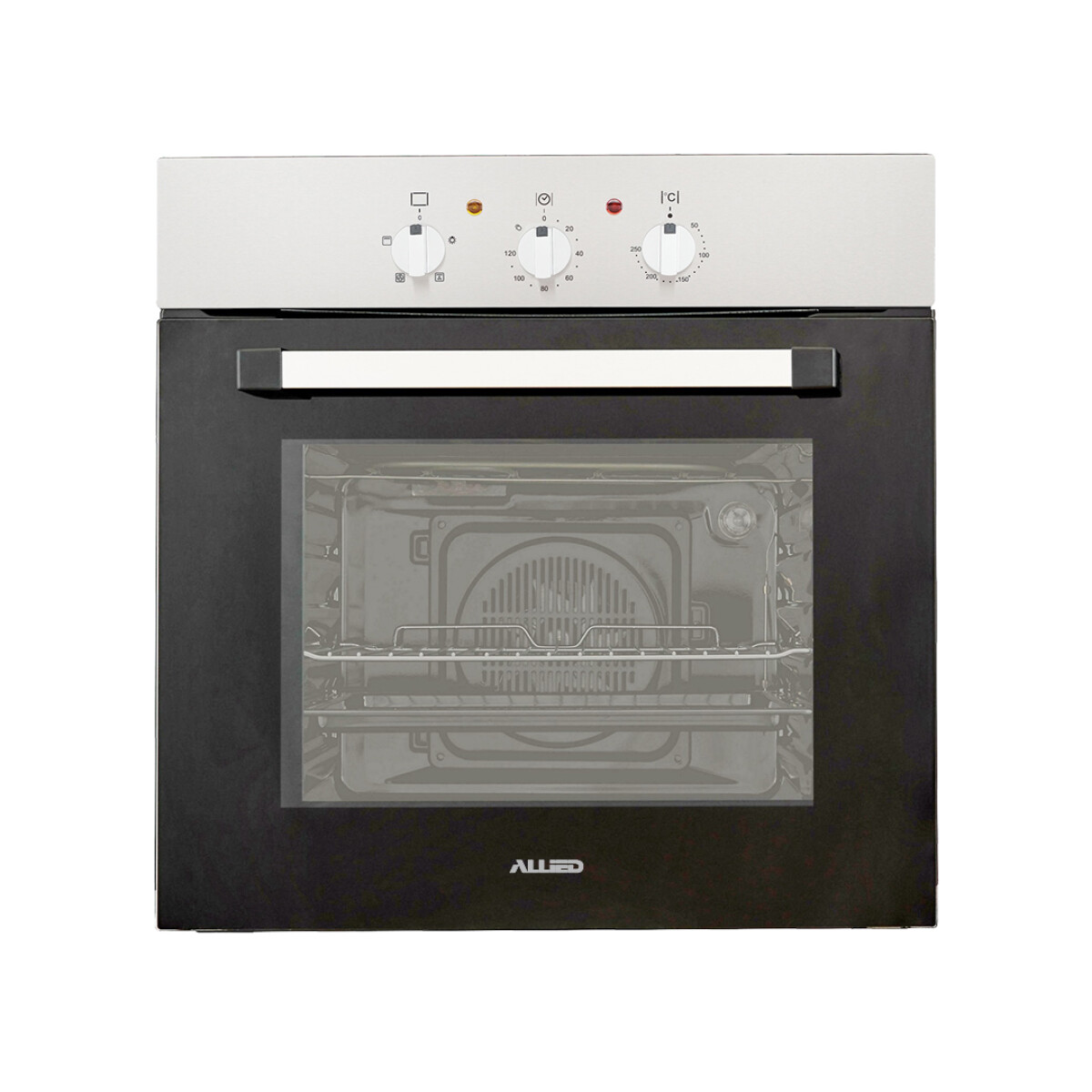 Horno Eléctrico Empotrable Allied AL-BIO60 1800W 61L Ub - NEGRO-GRIS 