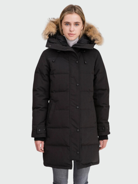 Canada Goose -Chaqueta con capucha, Shelburne Parka Negro