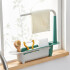 Organizador Extensible Escurridor Base Fregadero Pileta Variante Color Verde