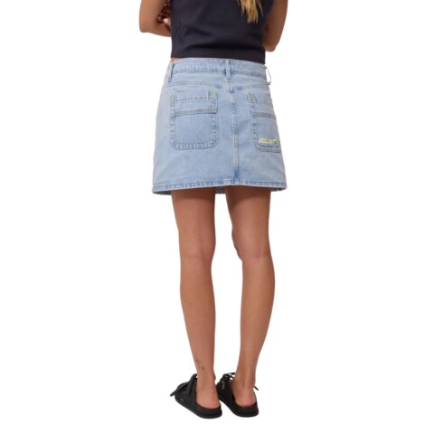 FALDA JUNIE XXS-XL AZUL PIEDR