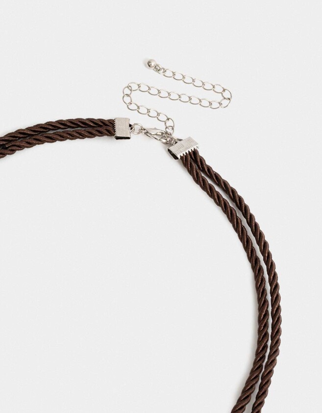 Collares Cortos Limited Edition Collar Multilayer Con Corazón - Plateado
