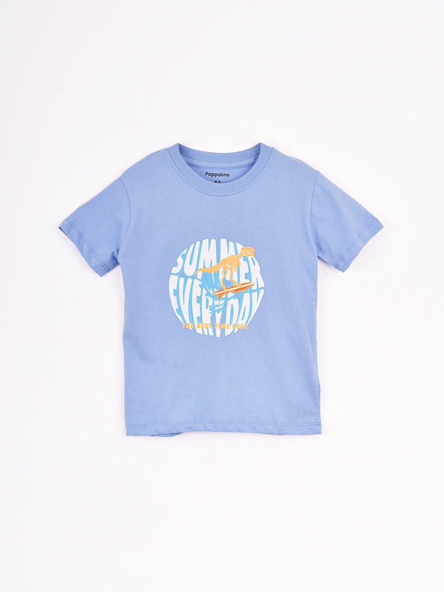 REMERA IÑAQUI PALMS - AZUL CLARO 