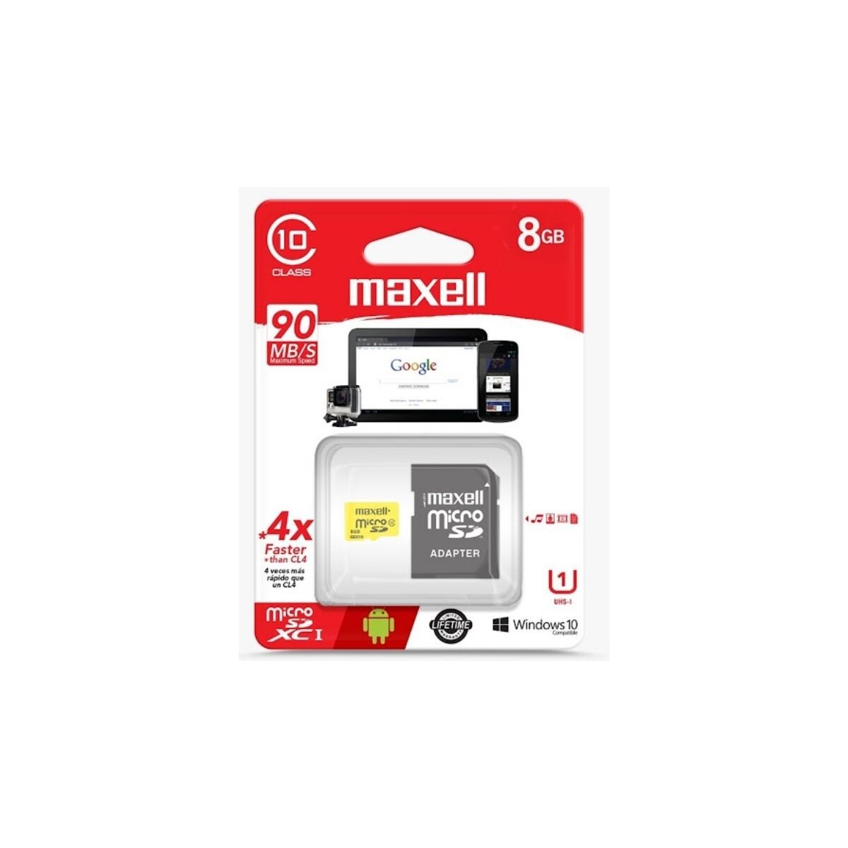 Tarjeta de memoria Maxell 8GB 