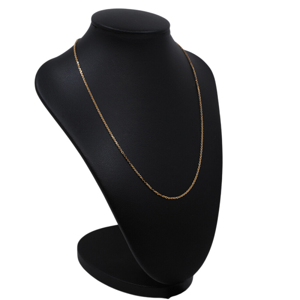 Cadena en oro 18k rosa forcet fina. Largo 40cm Cadena en oro 18k rosa forcet fina. Largo 40cm