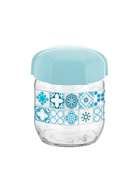 FRASCO C/TAPA VIDRIO DECO 425CC RHEA RENGA FRASCO C/TAPA VIDRIO DECO 425CC RHEA RENGA