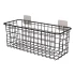 Canasto Organizador Adhesivo Cesto Metal Cocina Baño Canasto Organizador Adhesivo Cesto Metal Cocina Baño