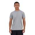 Remera New Balance de Hombre - RUN T-SHIRT - MT41222YST BEIGE