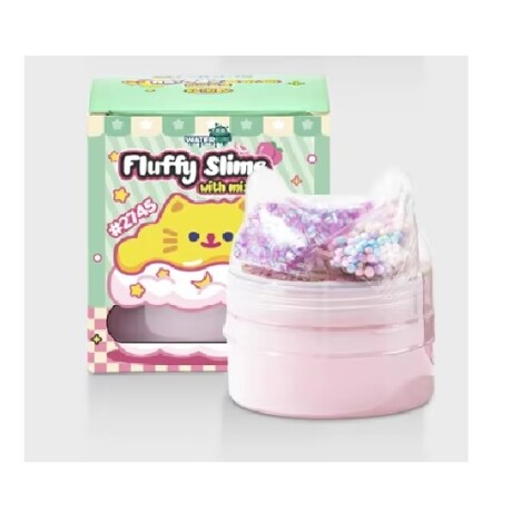 SLIME Fluffy con Mix-ins Peaches