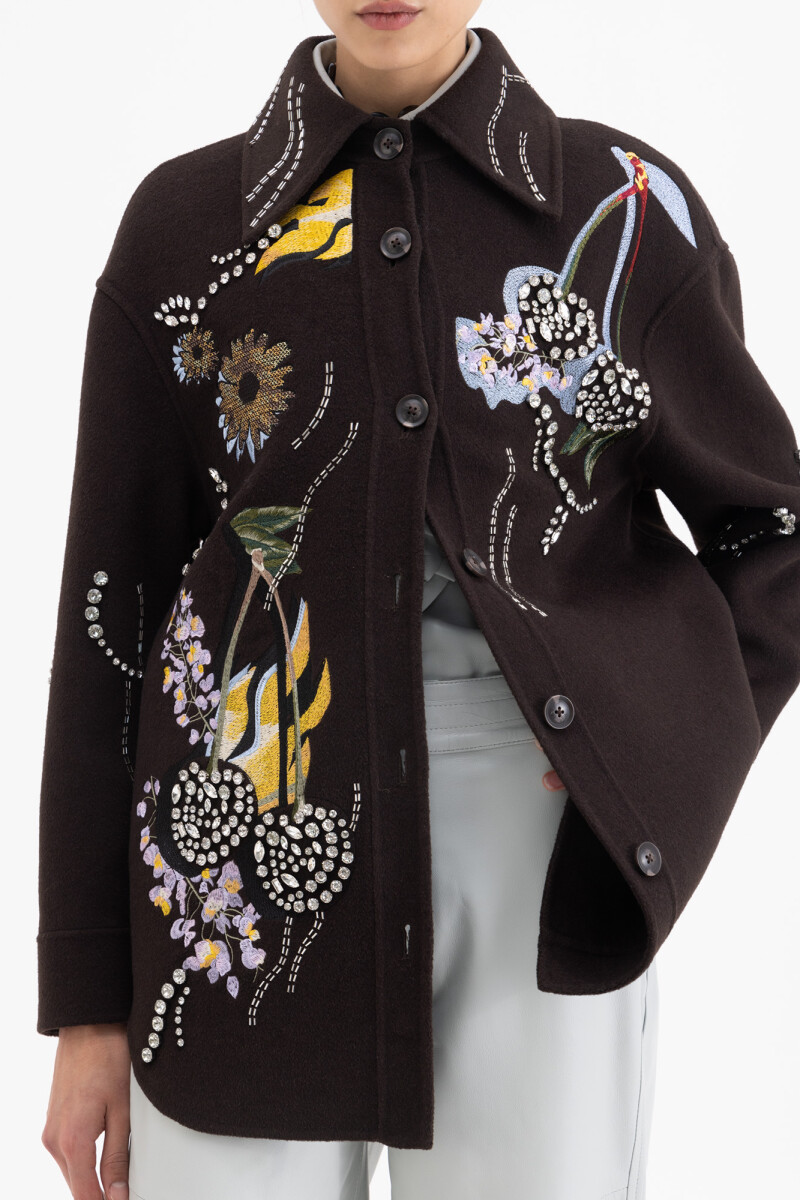 CHAQUETA FIRE Chocolate