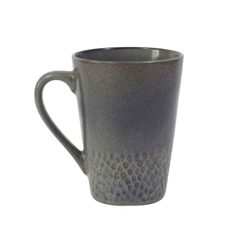 TAZA CERAMICA GRIS COMB 9X12CM Unica