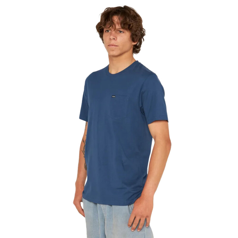 Remera Rip Curl Plain Pocket Tee - Azul Remera Rip Curl Plain Pocket Tee - Azul