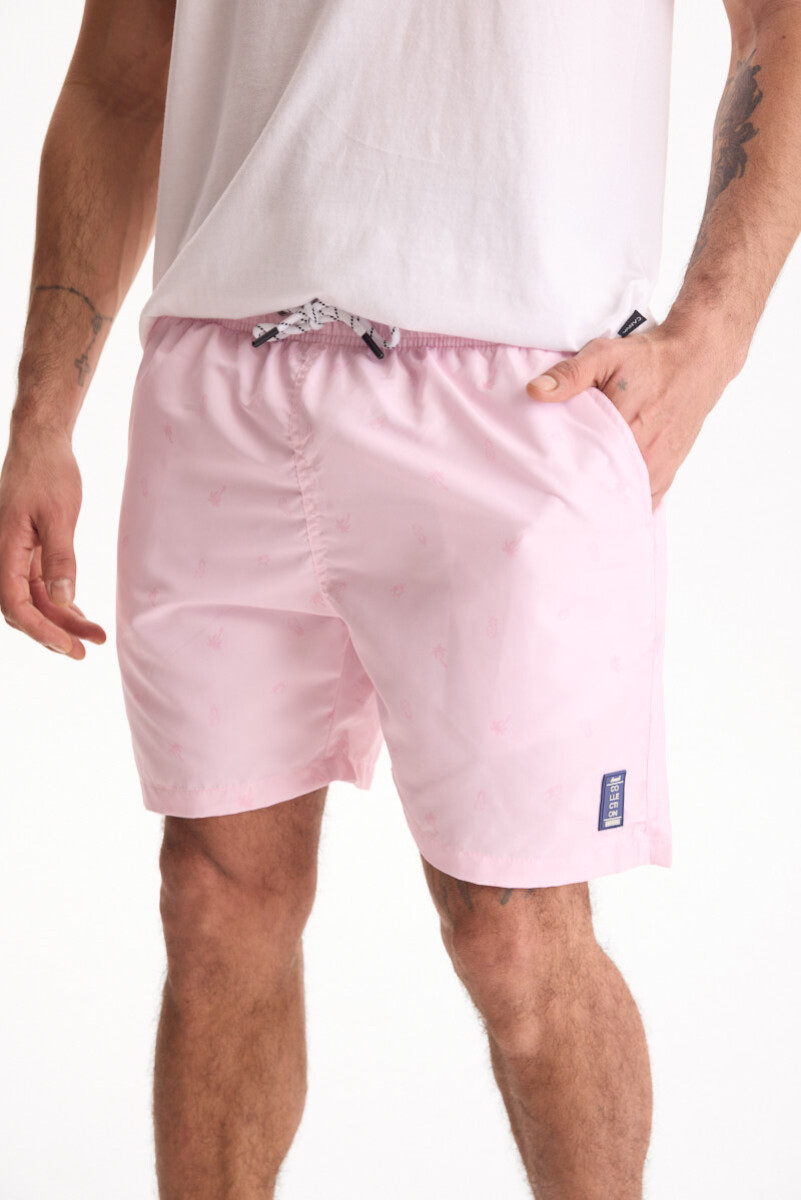 Short De Baño Calypso - Salmon 