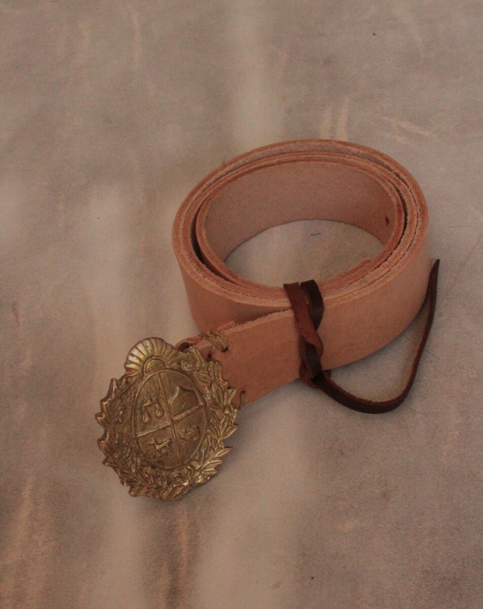 Simple Escudo Belt - Dorado 