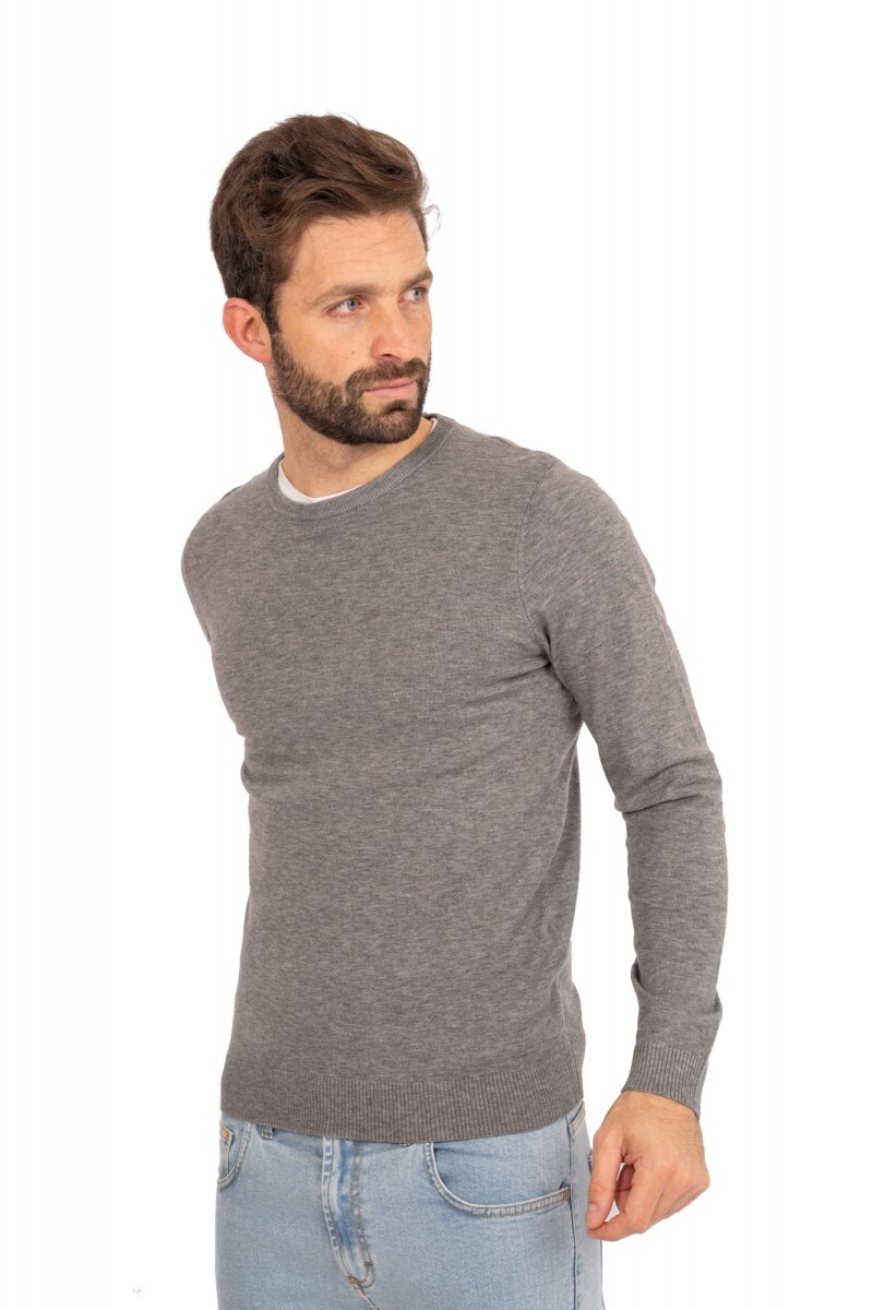 SWEATER DASS ESC RED GRIS