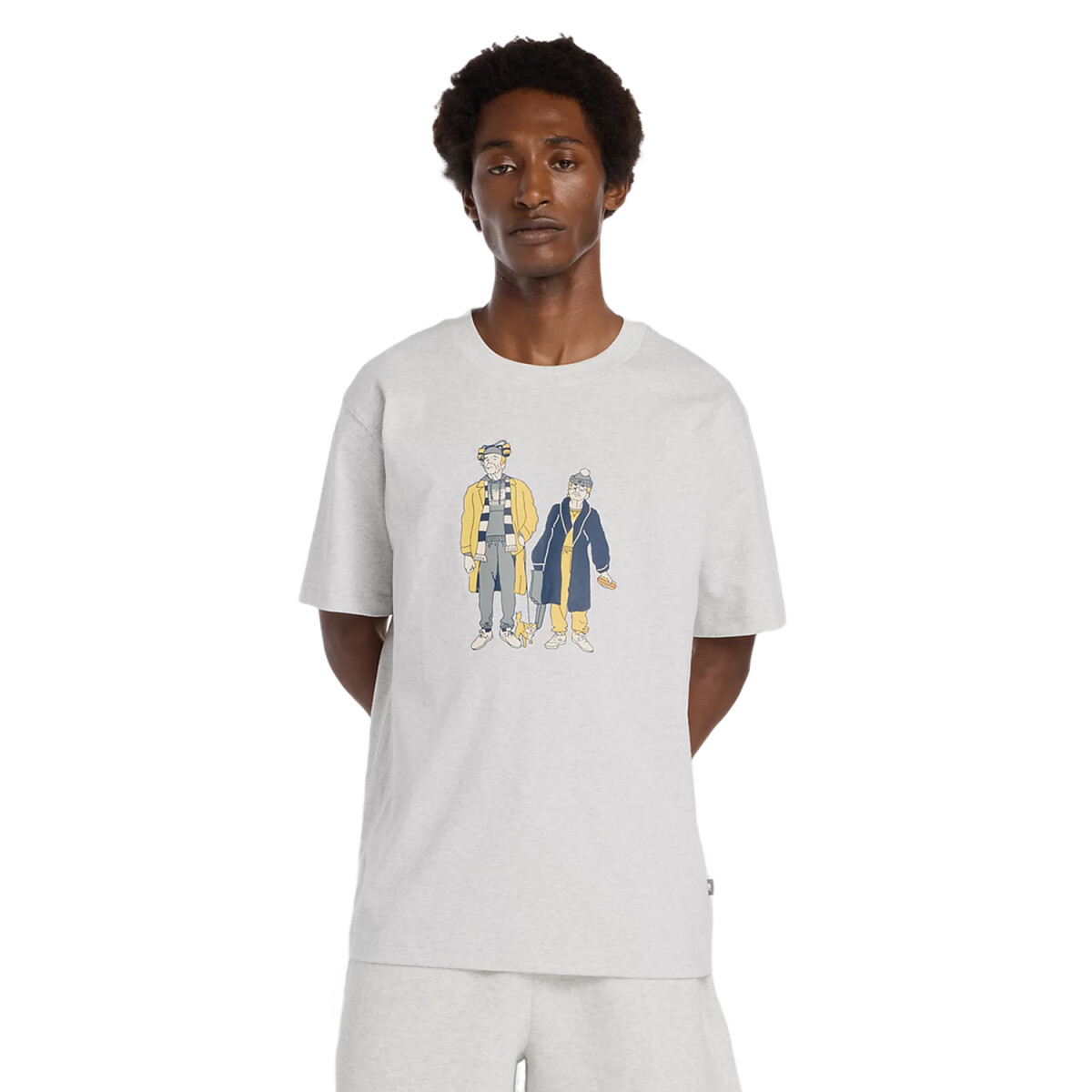 Remera New Balance Athletics Never Age - Gris 