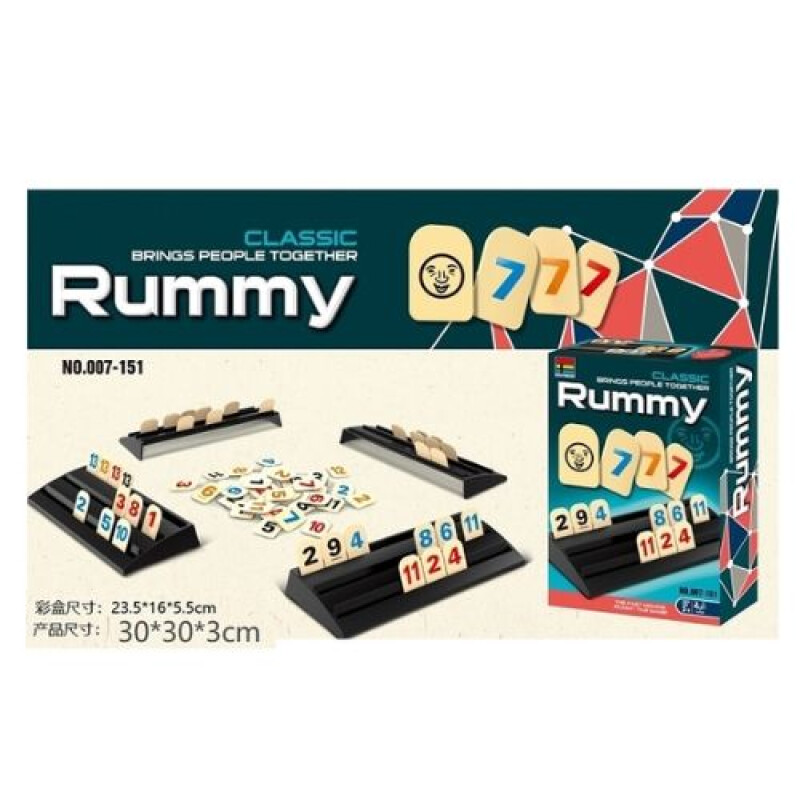 Juego de Mesa Rummy Juego De Mesa Rummy
