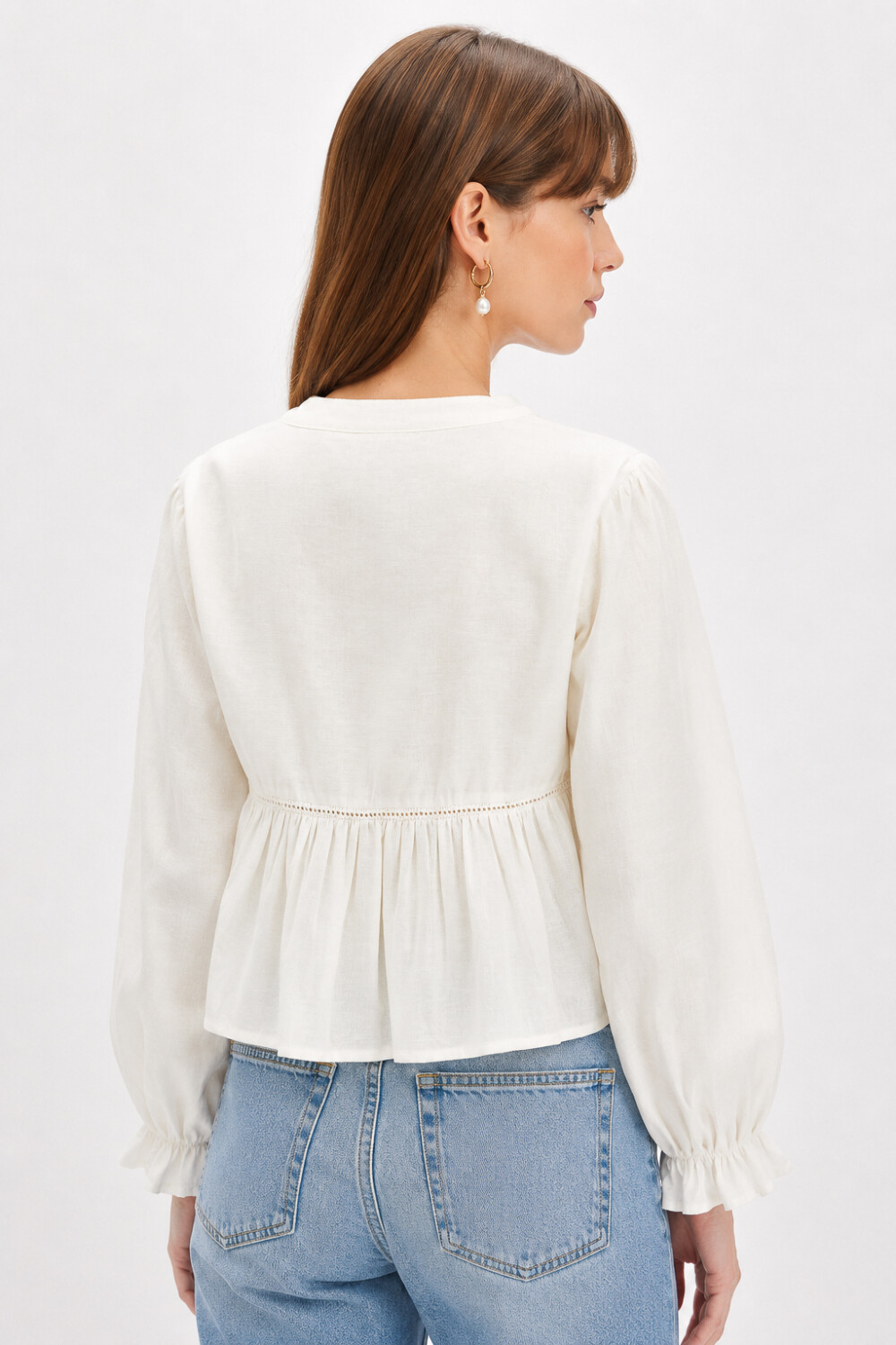 Blusa Teseo Marfil / Off White