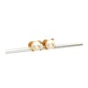 Caravanas Perlas- Oro bajo - Perla española- CA8241 conperla