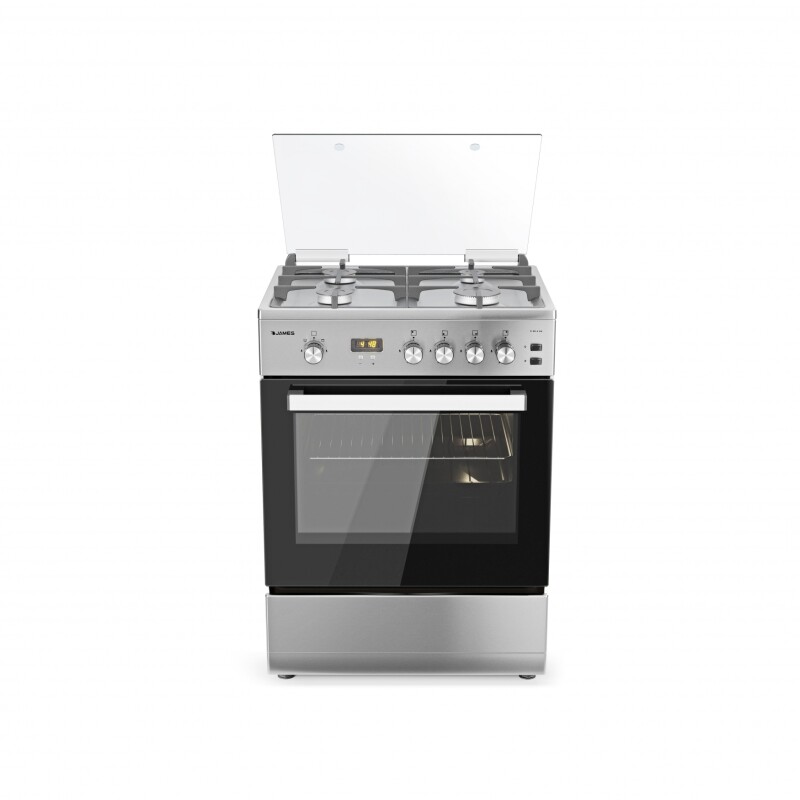 Cocina A Gas James 4 Hornallas Con Grill Inox Cocina A Gas James 4 Hornallas Con Grill Inox