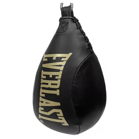 Bolsa Pera de Boxeo Everlast Elite 9x6" Negro y Dorado