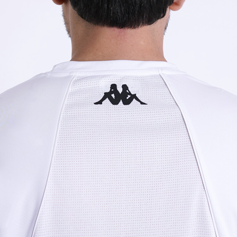Polo Training Kombat Padel Fuyo Hombre White-grey Vaporous