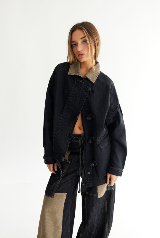 Campera Knot Negro