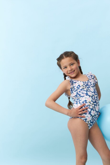 Trajes de ba�o Poli Azul