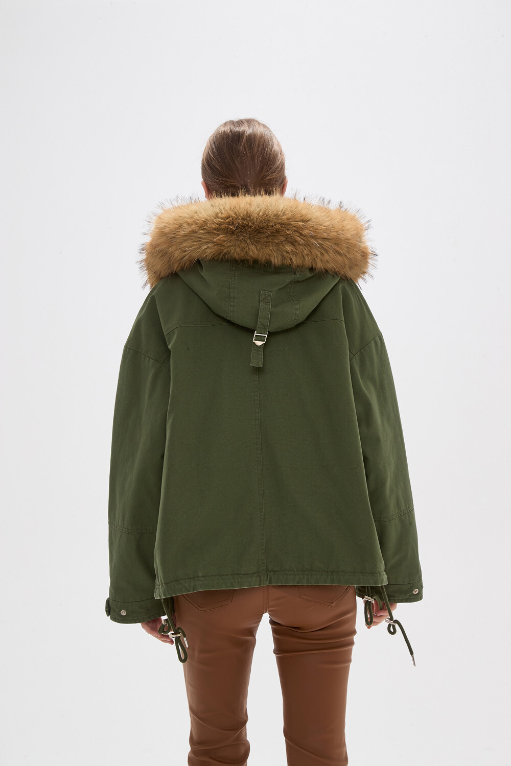 Campera Miren Verde Oliva Oscuro