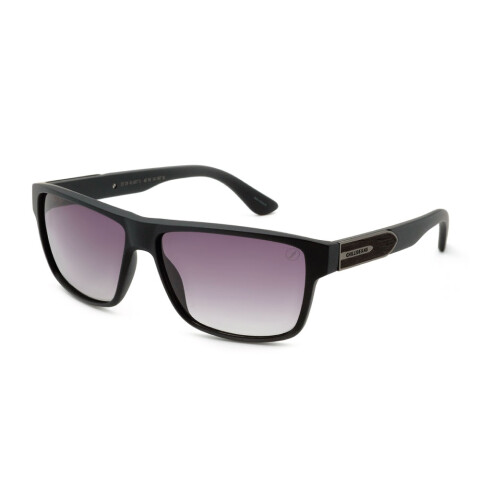 Lentes De Sol Bambu E Madeira Cuadrado - Unisex Gradiente/Negro