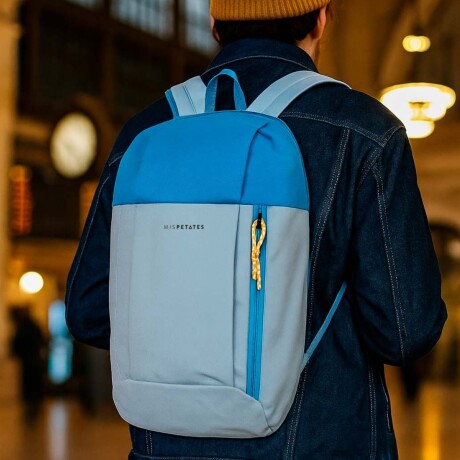 Mochila ligera y compacta de viaje 10L gris Gris