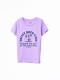REMERA ESTAMPADA LILA