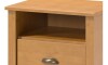 Mesa de Luz - Madera maciza - Linea Colonial Marron