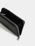 Ficheros Clasico Billetera Fichero Rectangular - Negro