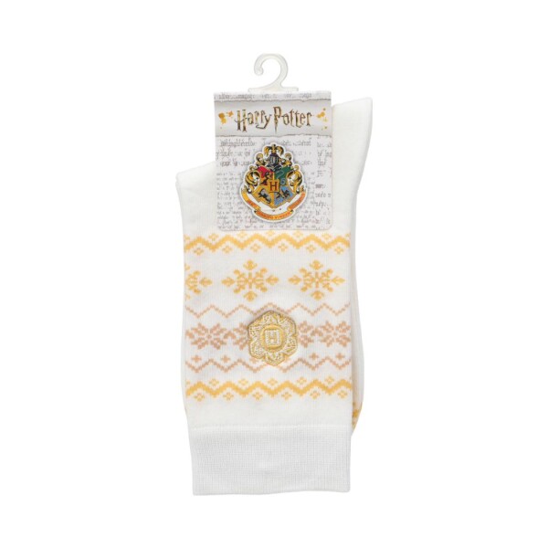 Media Hogwarts blanco