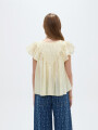 Blusa Glebe Amarillo Palido