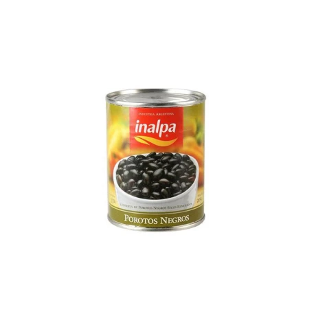 Enlatado Porotos INALPA Negros 350Grs Enlatado Porotos INALPA Negros 350Grs