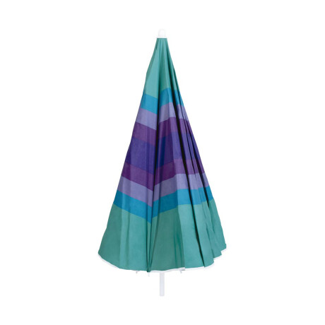 Sombrilla Playa Fashion MOR 1,80 M FPS 70 Protección UV Lila/celeste