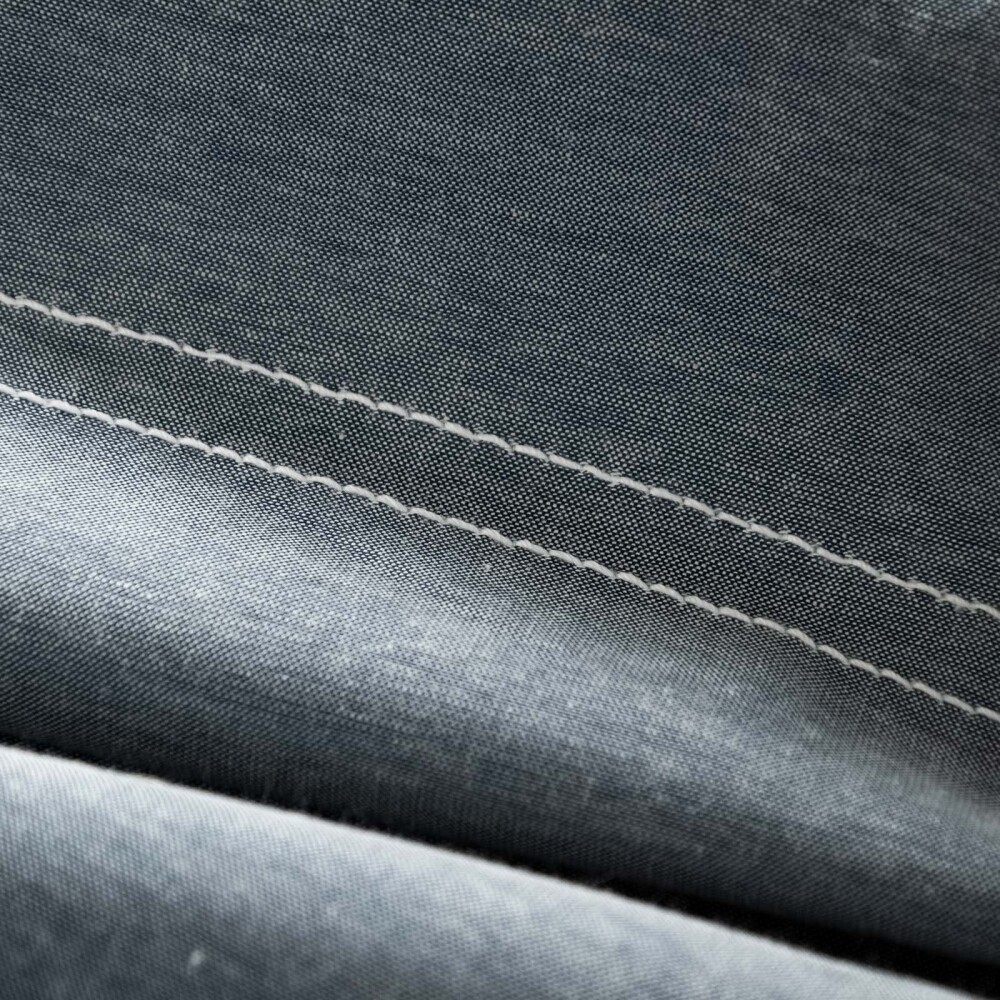 JUEGO SÁBANAS 2 PLAZAS ALGODON-Y-POLIESTER CHAMBRAY