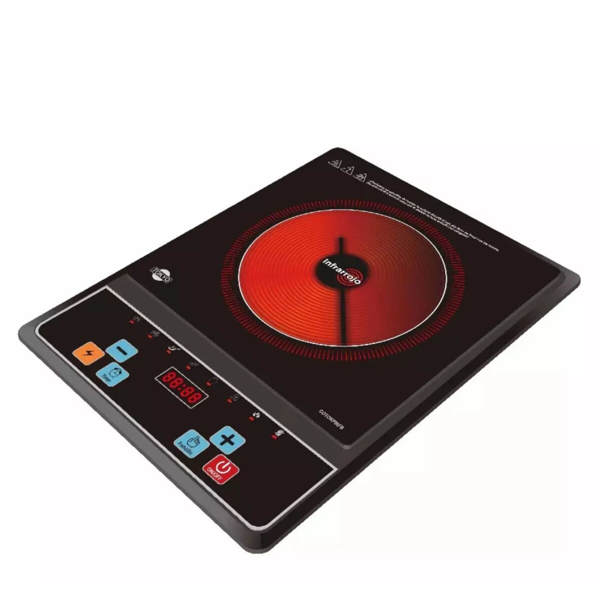 Placa Infrarroja Multifuncion Con Olla Cotokpinfb 2000W 