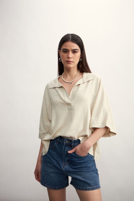 Blusa Ren� Beige