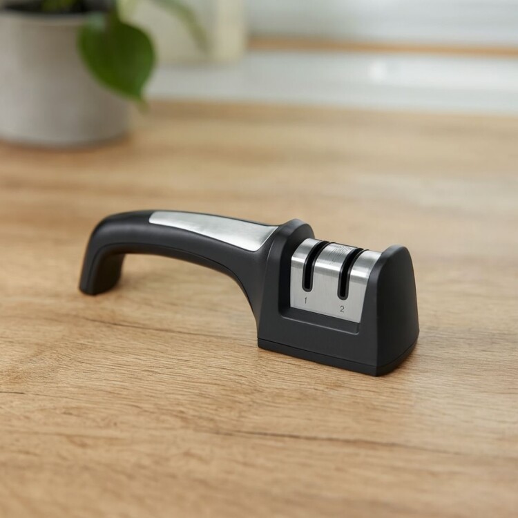 AFILADOR DE CUCHILLOS TRAMONTINA PROFIO DIAMANTADO NEGRO