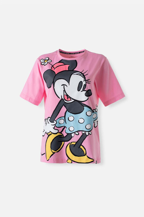 Camiseta dama Minnie ROSA