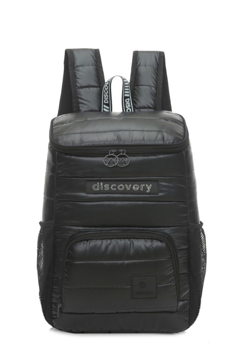 Mochila lonchera térmica puffer Negro